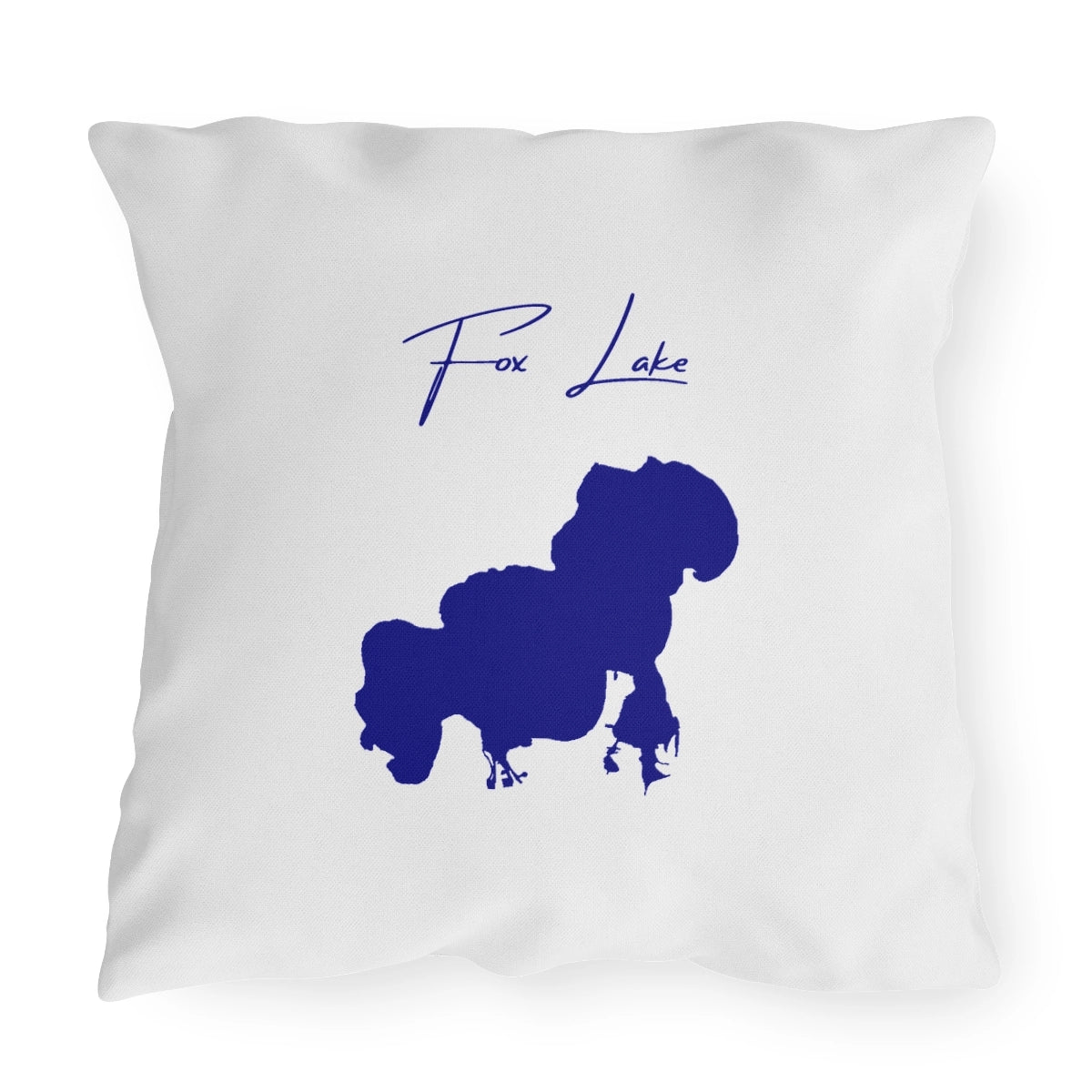 Illinois  Fox  Lake  Outdoor  Pillow  front  position  view  from  front  20  x  20.webp