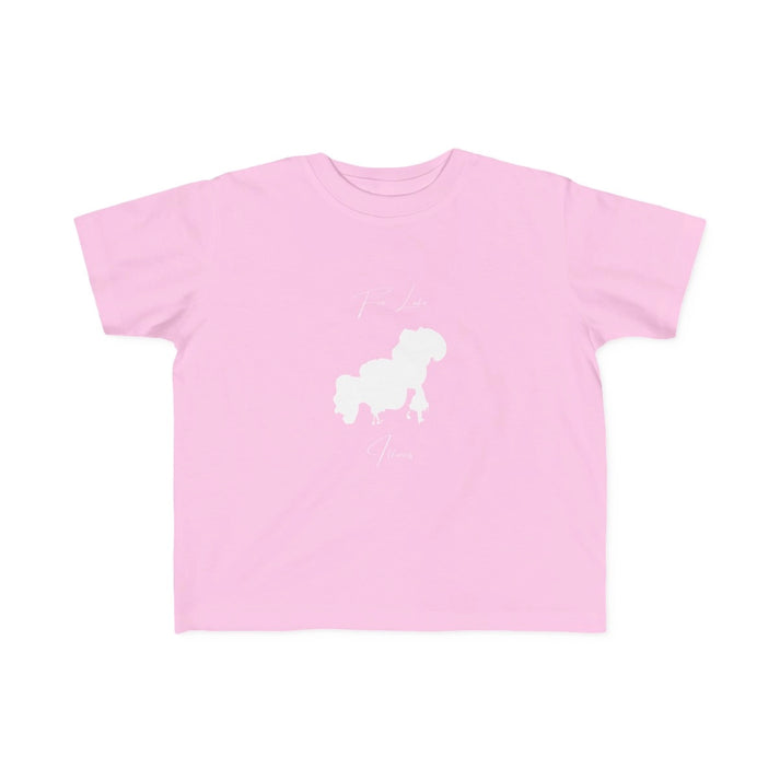 Illinois  Fox  Lake  Toddler  T-shirt  front  position  view  from  front  pink.webp