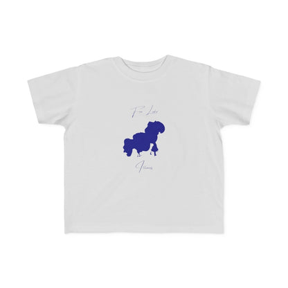 Illinois  Fox  Lake  Toddler  T-shirt  front  position  view  from  front  silver.webp
