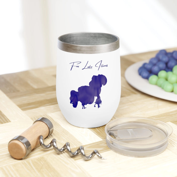 Illinois  Fox  Lake  Wine  Tumbler  other  position  view  from  context  white.webp