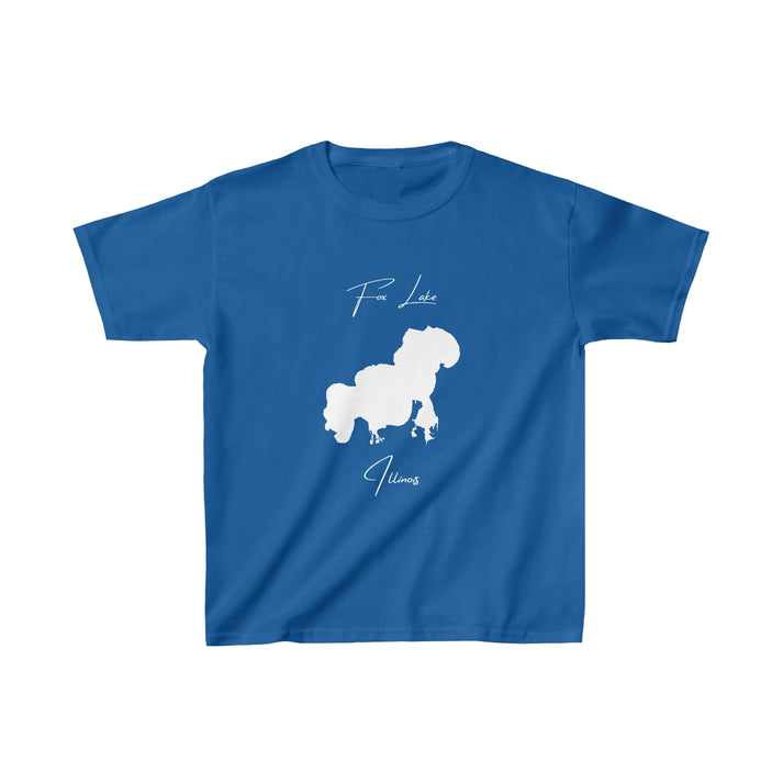 Illinois  Fox  Lake  Youth  T-shirt  front  position  view  from  front  royal.webp