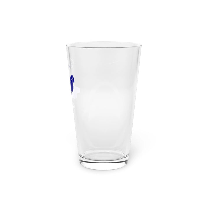 Illinois  Heidecke  Lake  16oz  Pint  Glass  front  position  view  from  right  16oz.webp