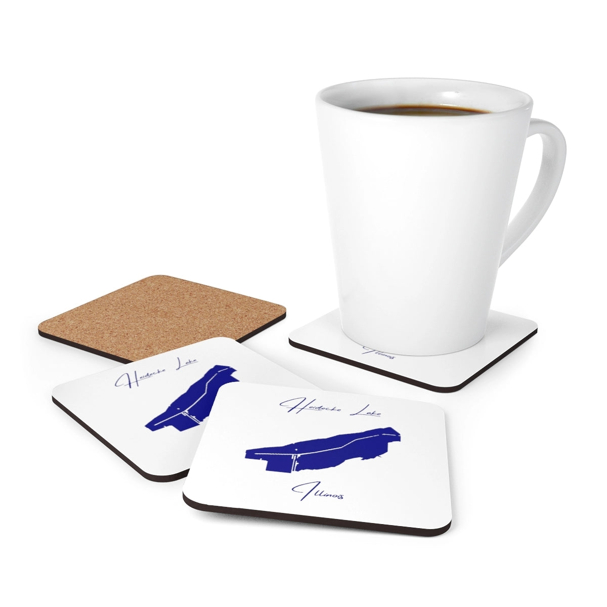 Illinois  Heidecke  Lake  Coaster  Set  front  position  view  from  context-1  3.75  x  3.75.webp