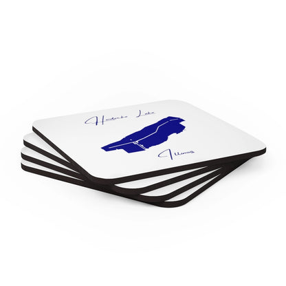 Illinois  Heidecke  Lake  Coaster  Set  front  position  view  from  stacked  3.75  x  3.75.webp