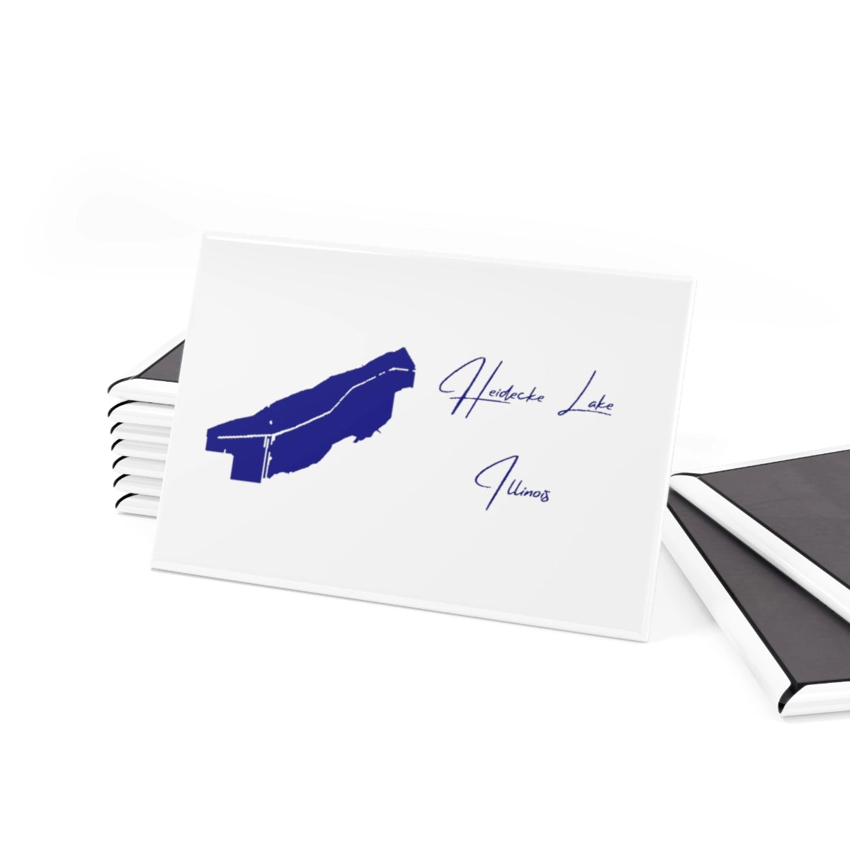 Illinois  Heidecke  Lake  Magnet  front  position  view  from  set  2  x  3.webp