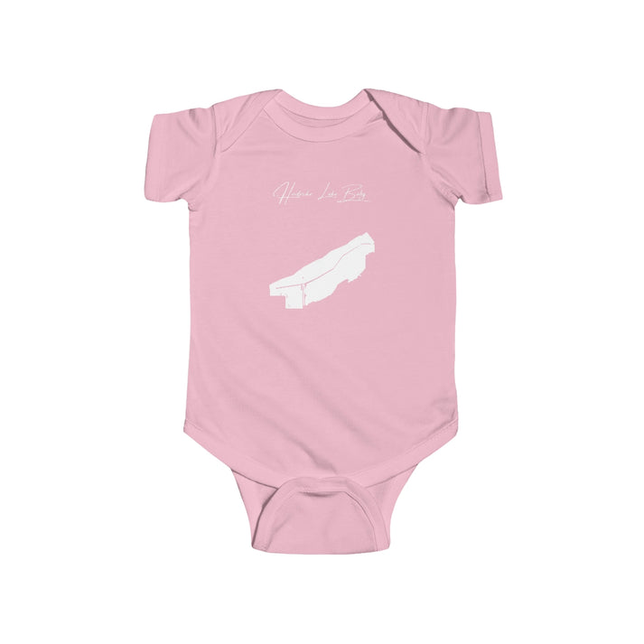 Illinois  Heidecke  Lake  Onesie  front  position  view  from  front  pink.webp