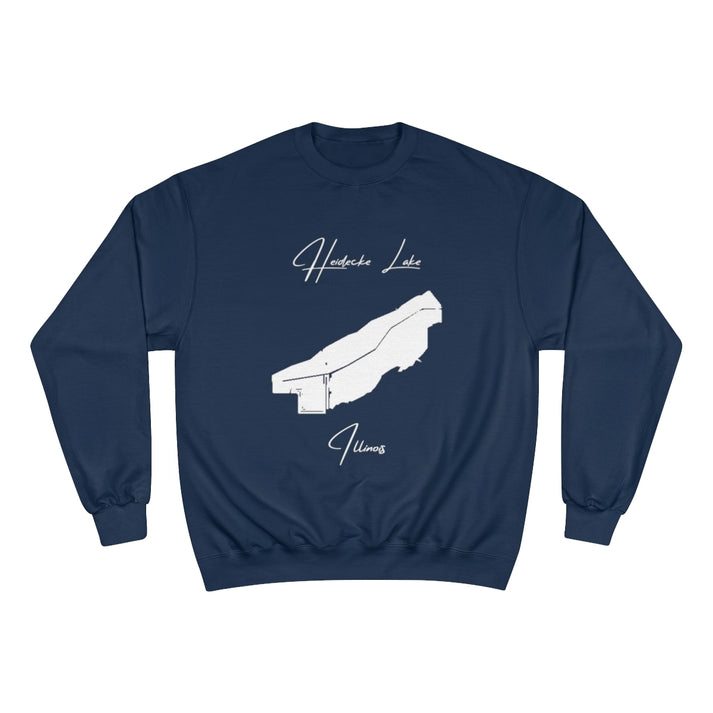 Illinois  Heidecke  Lake  Sweatshirt  front  position  view  from  front  navy.webp
