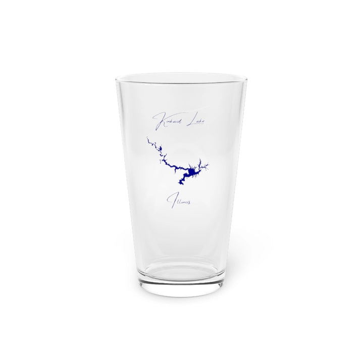 Illinois  Kinkaid  Lake  16oz  Pint  Glass  front  position  view  from  front  16oz.webp