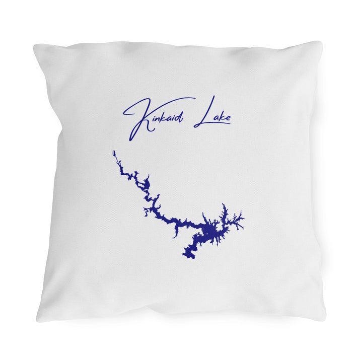 Illinois  Kinkaid  Lake  Outdoor  Pillow  front  position  view  from  front  18  x  18.webp