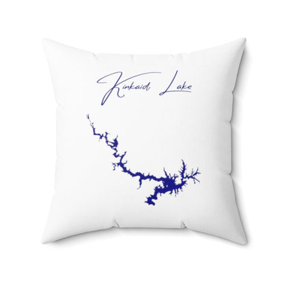 Illinois  Kinkaid  Lake  Pillow  front  position  view  from  front  20  x  20.webp