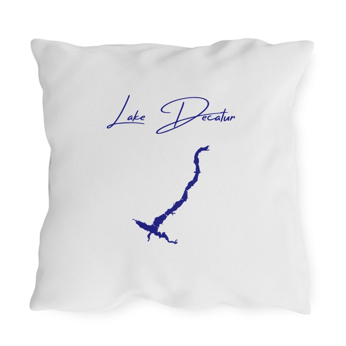 Illinois  Lake  Decatur  Outdoor  Pillow  back  position  view  from  back  20  x  20.webp