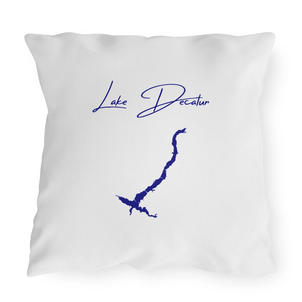 Illinois  Lake  Decatur  Outdoor  Pillow  front  position  view  from  front  20  x  20.webp