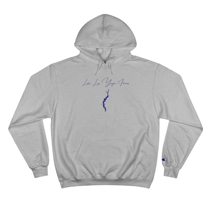 Illinois  Lake  Lou  Yaeger  Hoodie  front  position  view  from  front  light  steel.webp
