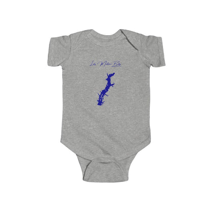Illinois  Lake  Mattoon  Onesie  front  position  view  from  front  heather.webp