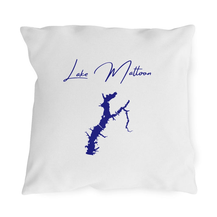 Illinois  Lake  Mattoon  Outdoor  Pillow  front  position  view  from  front  18  x  18.webp