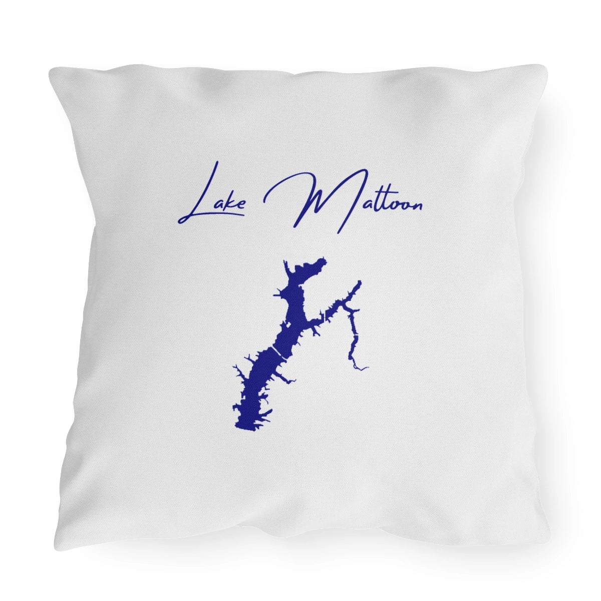 Illinois  Lake  Mattoon  Outdoor  Pillow  front  position  view  from  front  20  x  20.webp