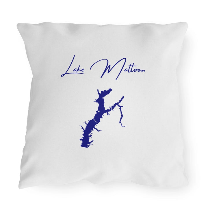 Illinois  Lake  Mattoon  Outdoor  Pillow  front  position  view  from  front  20  x  20.webp