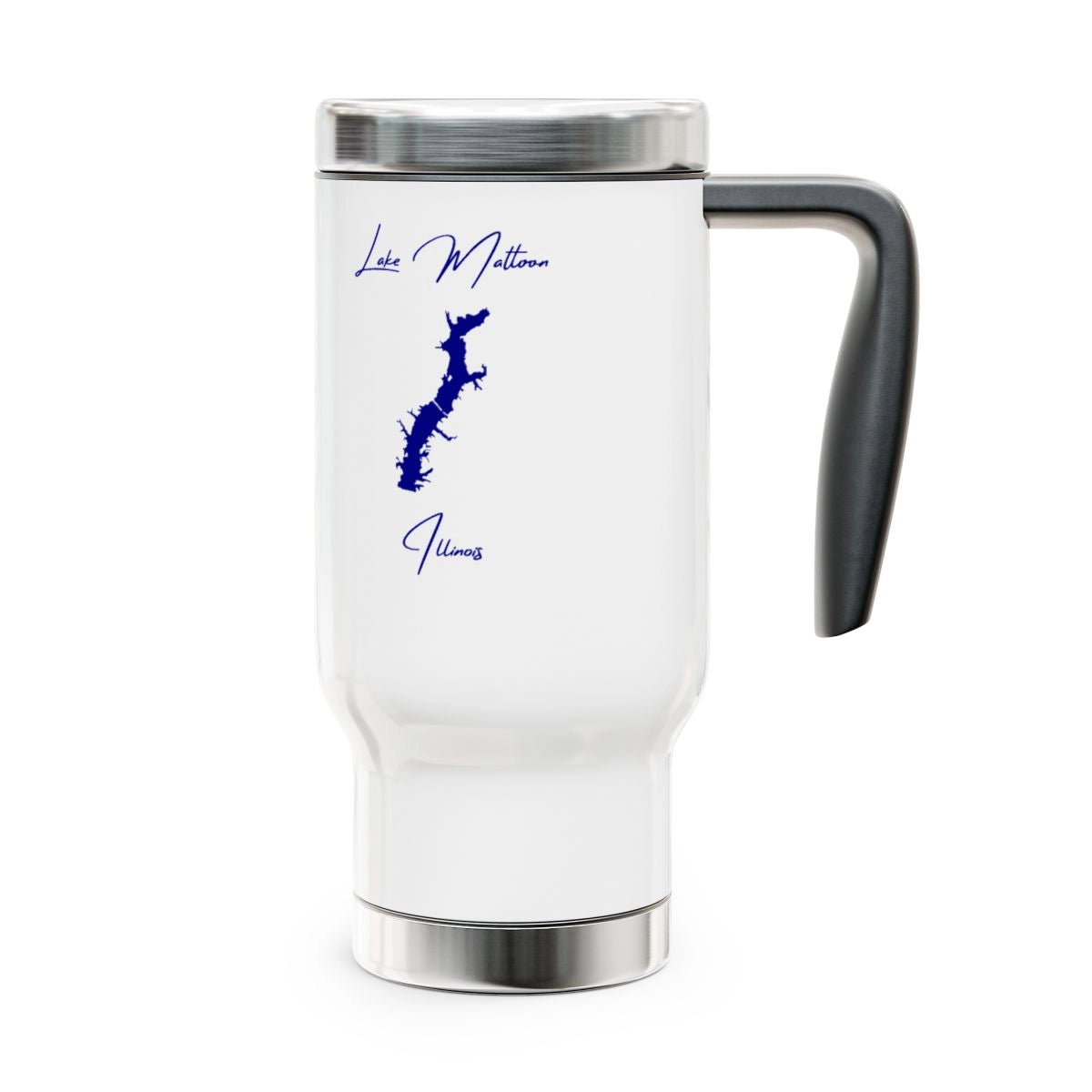 Illinois  Lake  Mattoon  Travel  Mug  other  position  view  from  right  14oz.webp