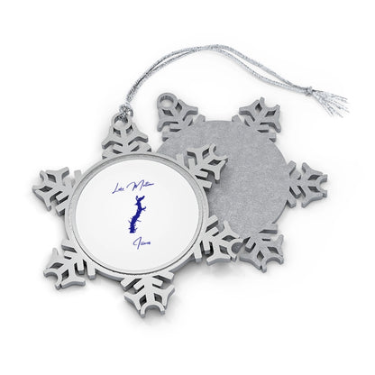 Illinois  Lake  Mattoon  XMAS  Ornament  front  position  view  from  front-and-back  one  size.webp