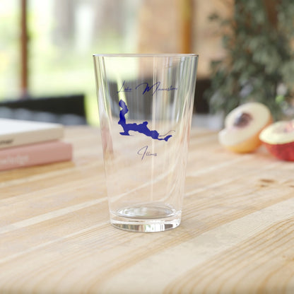 Illinois  Lake  Mauvaisterre  16oz  Pint  Glass  front  position  view  from  context-2  16oz.webp