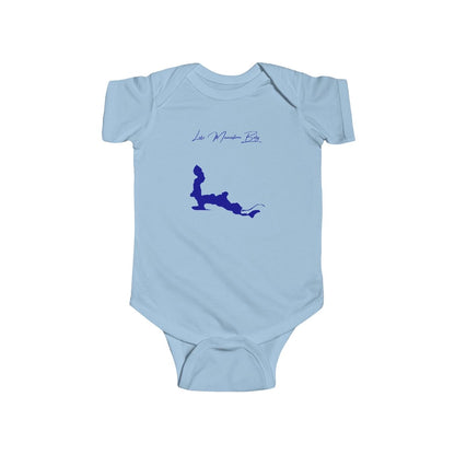 Illinois  Lake  Mauvaisterre  Onesie  front  position  view  from  front  light  blue.webp