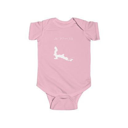 Illinois  Lake  Mauvaisterre  Onesie  front  position  view  from  front  pink.webp