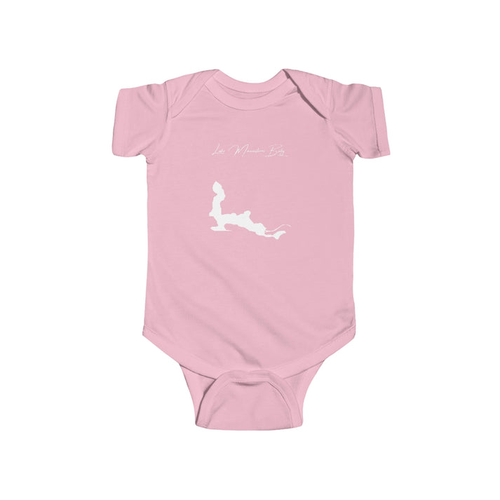 Illinois  Lake  Mauvaisterre  Onesie  front  position  view  from  front  pink.webp