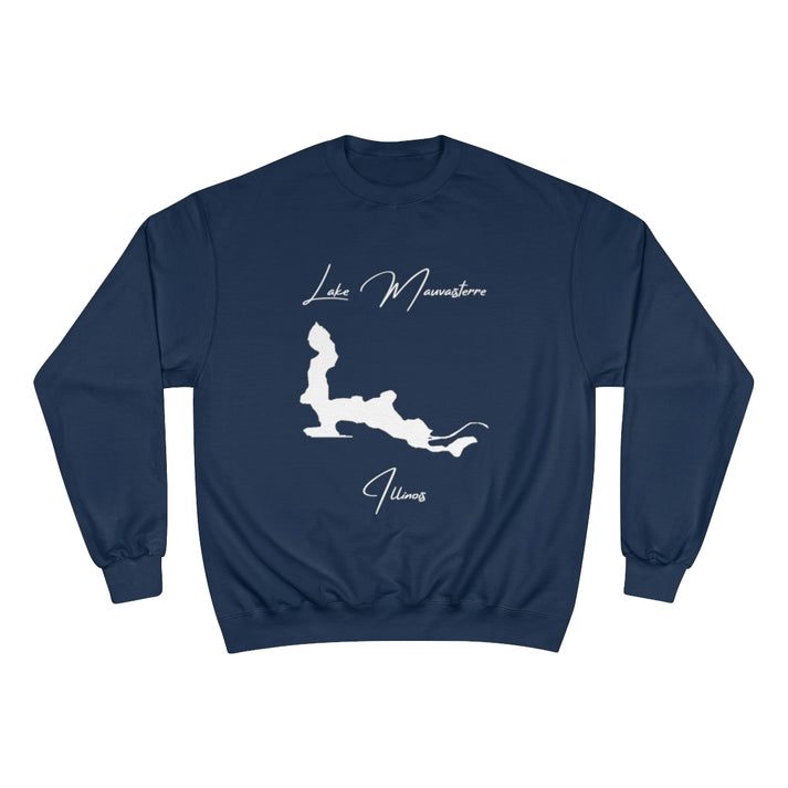 Illinois  Lake  Mauvaisterre  Sweatshirt  front  position  view  from  front  navy.webp