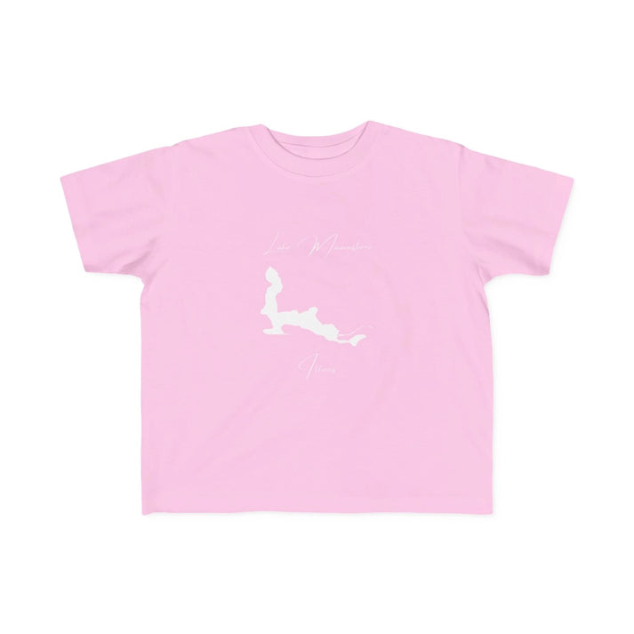 Illinois  Lake  Mauvaisterre  Toddler  T-shirt  front  position  view  from  front  pink.webp