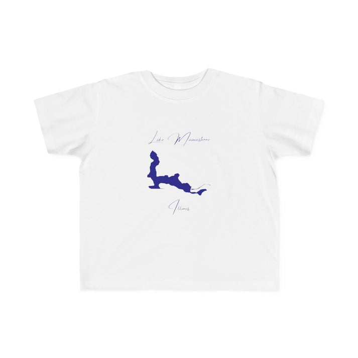 Illinois  Lake  Mauvaisterre  Toddler  T-shirt  front  position  view  from  front  white.webp