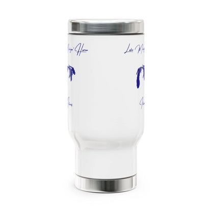 Illinois  Lake  Michigan-Huron  Travel  Mug  other  position  view  from  front  14oz.webp