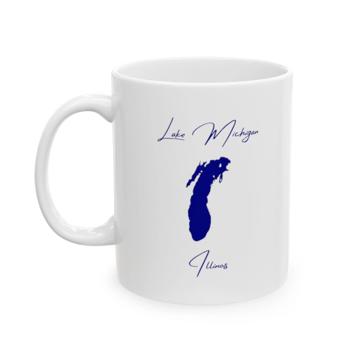 Illinois  Lake  Michigan  Ceramic  Mug  other  position  view  from  left  11oz.webp