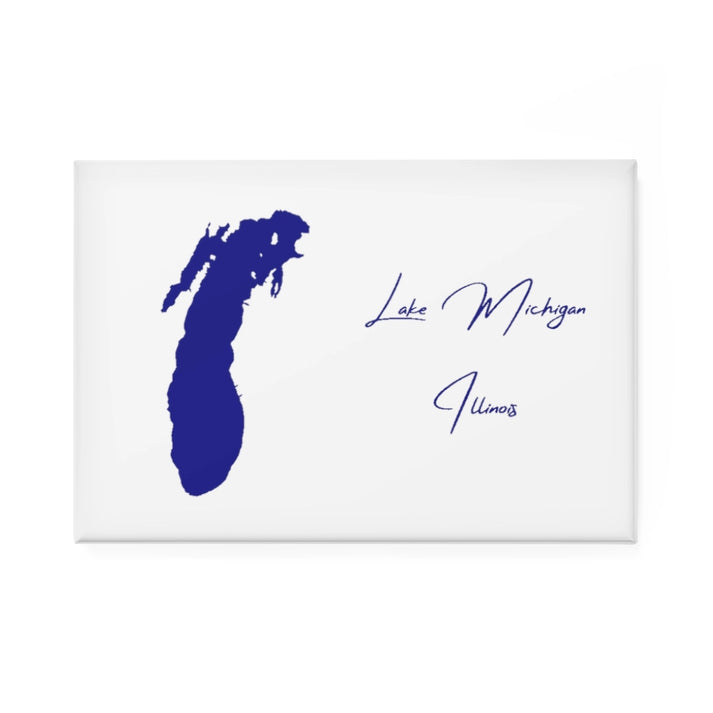 Illinois  Lake  Michigan  Magnet  front  position  view  from  front  2  x  3.webp