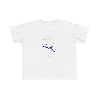 Illinois  Lake  Sara  Toddler  T-shirt  front  position  view  from  front  white.webp