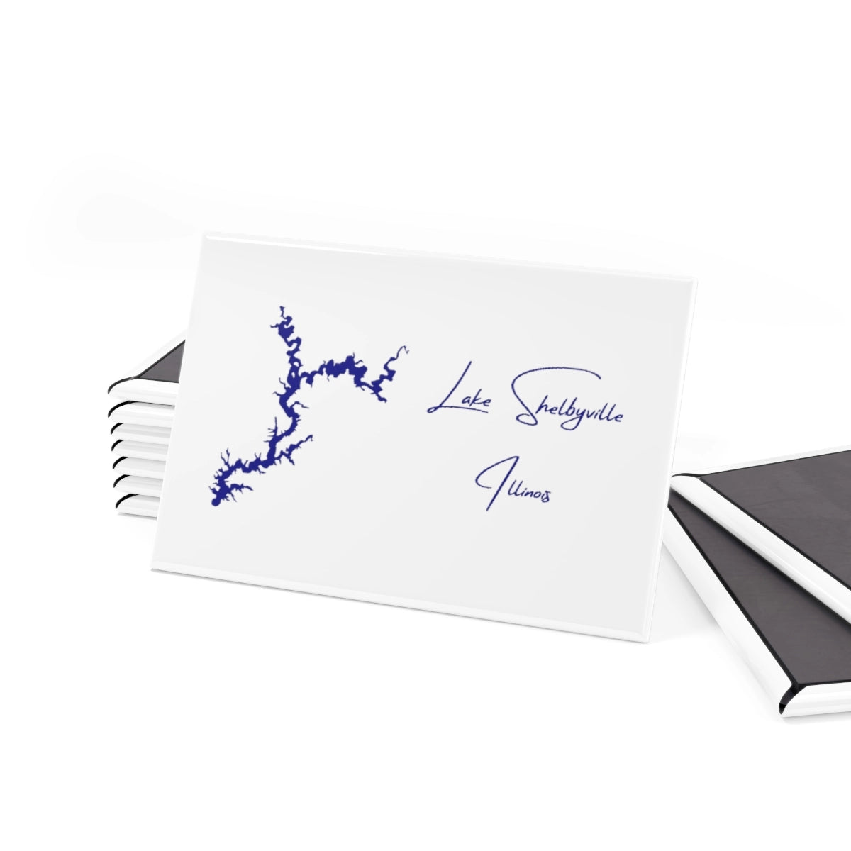 Illinois  Lake  Shelbyville  Magnet  front  position  view  from  set  2  x  3.webp