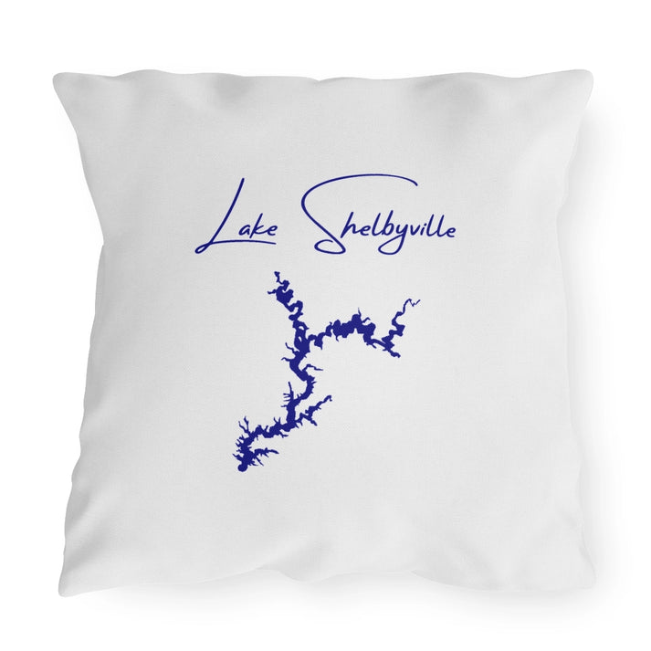 Illinois  Lake  Shelbyville  Outdoor  Pillow  front  position  view  from  front  20  x  20.webp