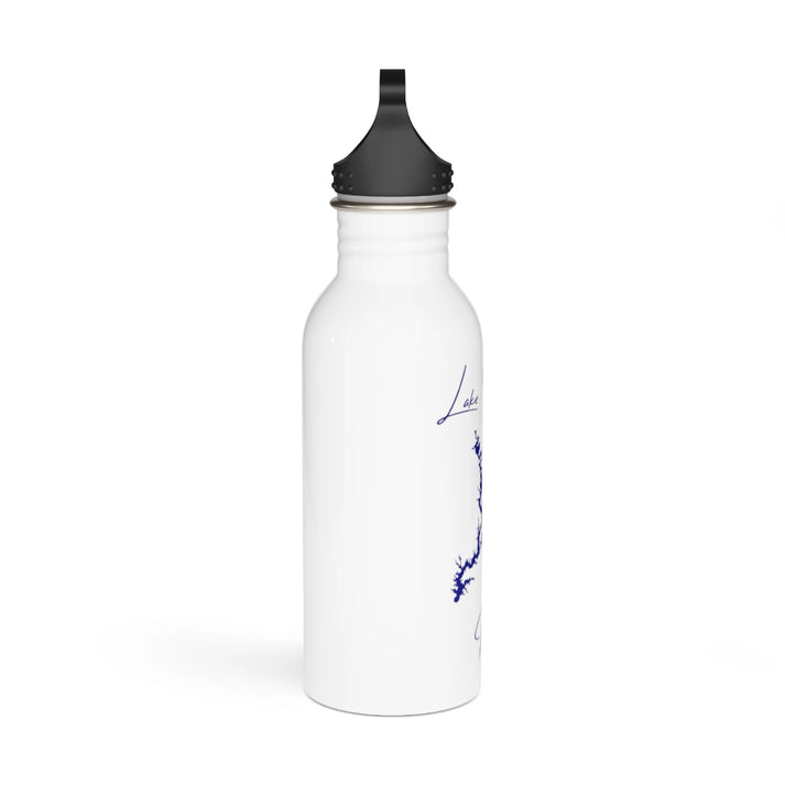 Illinois  Lake  Shelbyville  Water  bottle  other  position  view  from  left  white.webp