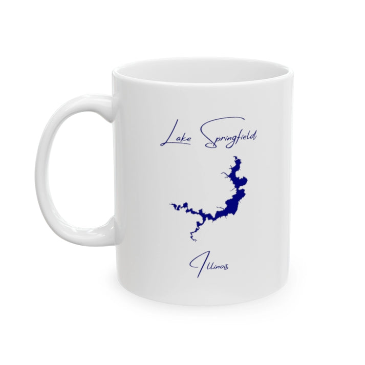 Illinois  Lake  Springfield  Ceramic  Mug  other  position  view  from  left  11oz.webp