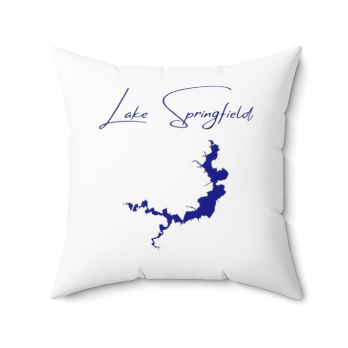 Illinois  Lake  Springfield  Pillow  front  position  view  from  back  20  x  20.webp