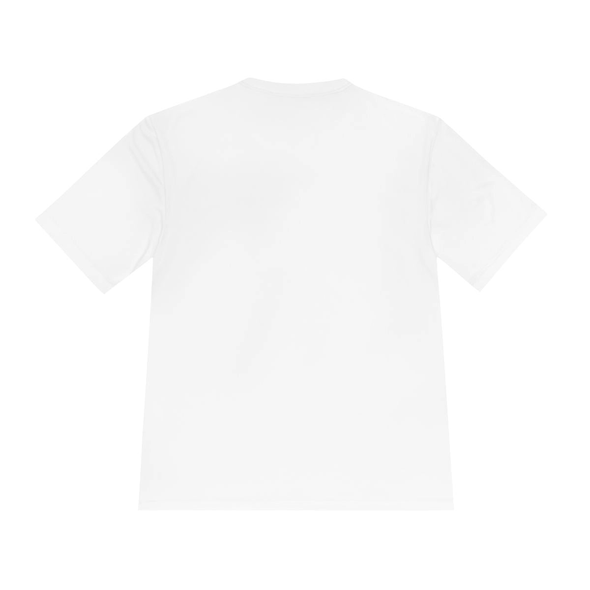 Illinois  Lake  Taylorville  Moisture  Wicking  Tee  back  position  view  from  back  white.webp