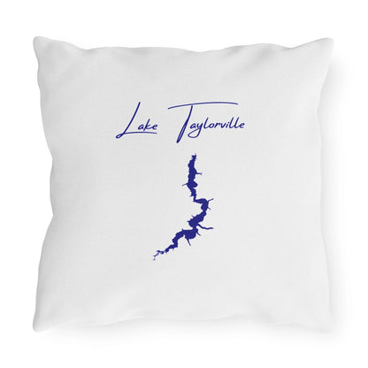 Illinois  Lake  Taylorville  Outdoor  Pillow  back  position  view  from  back  16  x  16.webp