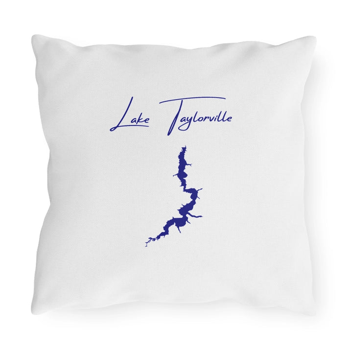 Illinois  Lake  Taylorville  Outdoor  Pillow  back  position  view  from  back  16  x  16.webp