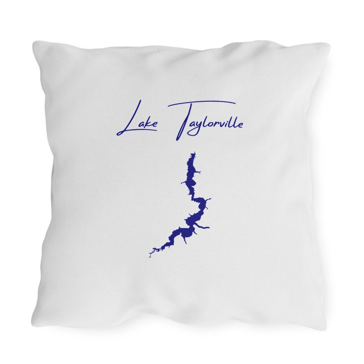 Illinois  Lake  Taylorville  Outdoor  Pillow  back  position  view  from  back  20  x  20.webp