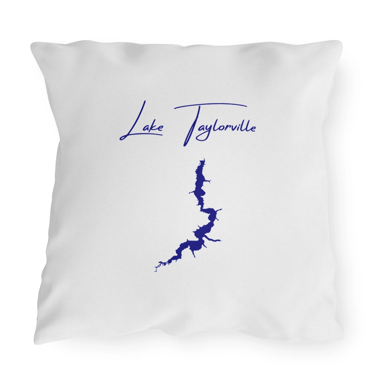Illinois  Lake  Taylorville  Outdoor  Pillow  front  position  view  from  front  20  x  20.webp