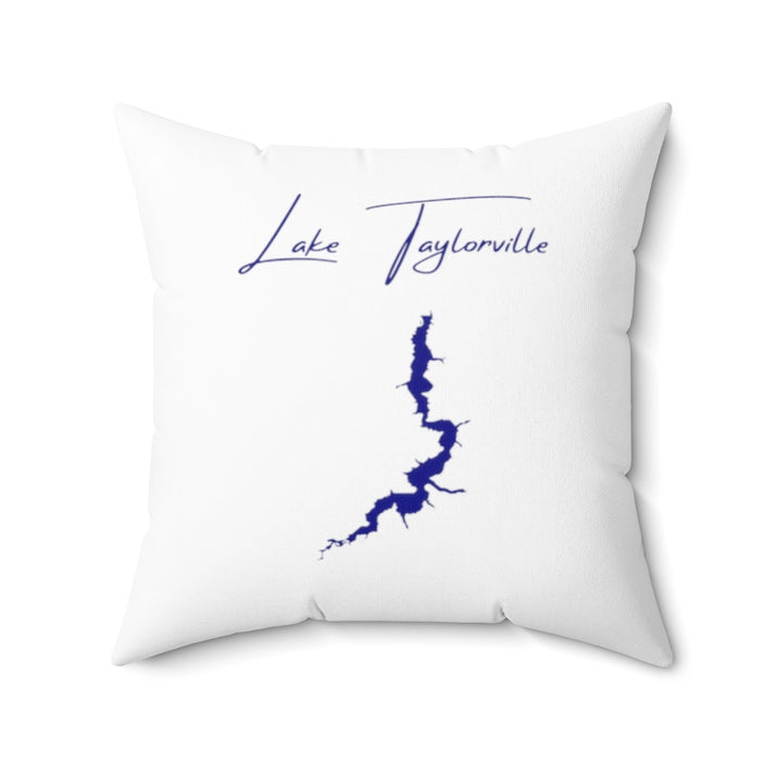 Illinois  Lake  Taylorville  Pillow  front  position  view  from  front  20  x  20.webp