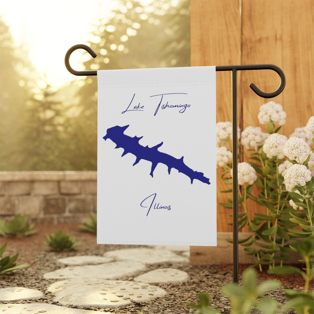 Illinois  Lake  Tishomingo  Garden  Banner  other  position  view  from  context-1  12''  x  18''.webp