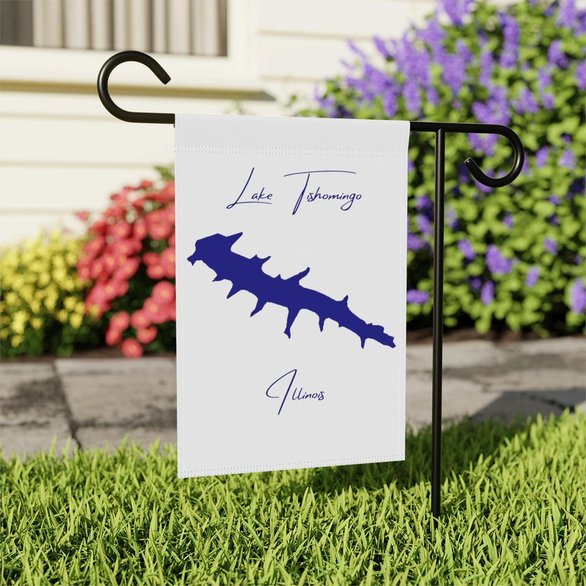 Illinois  Lake  Tishomingo  Garden  Banner  other  position  view  from  context-2  12''  x  18''.webp