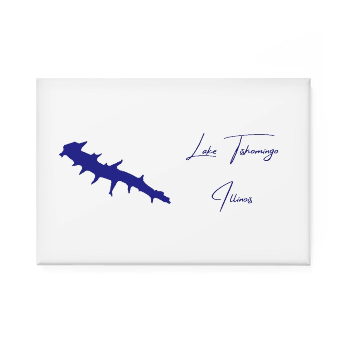 Illinois  Lake  Tishomingo  Magnet  front  position  view  from  front  2  x  3.webp