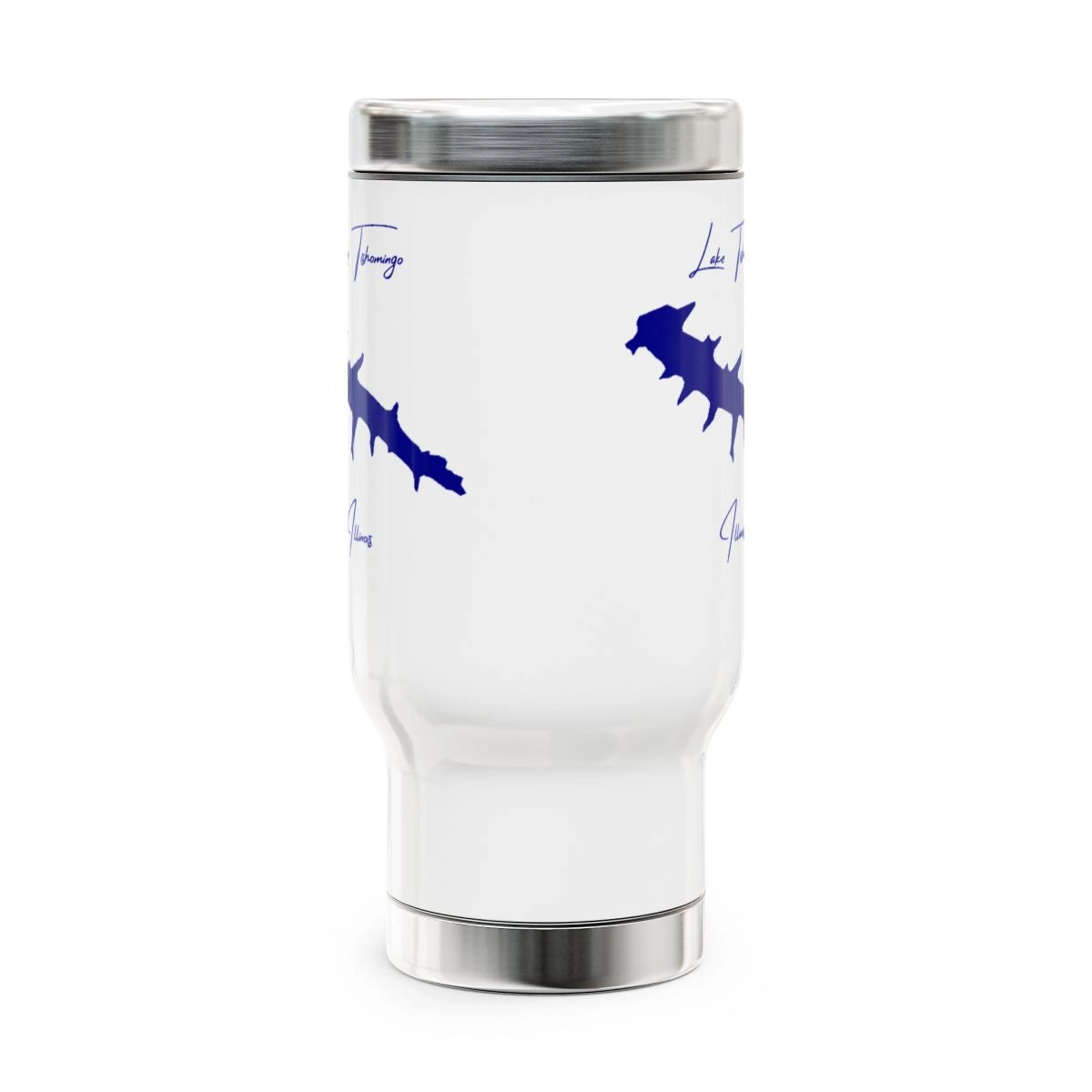 Illinois  Lake  Tishomingo  Travel  Mug  other  position  view  from  front  14oz.webp