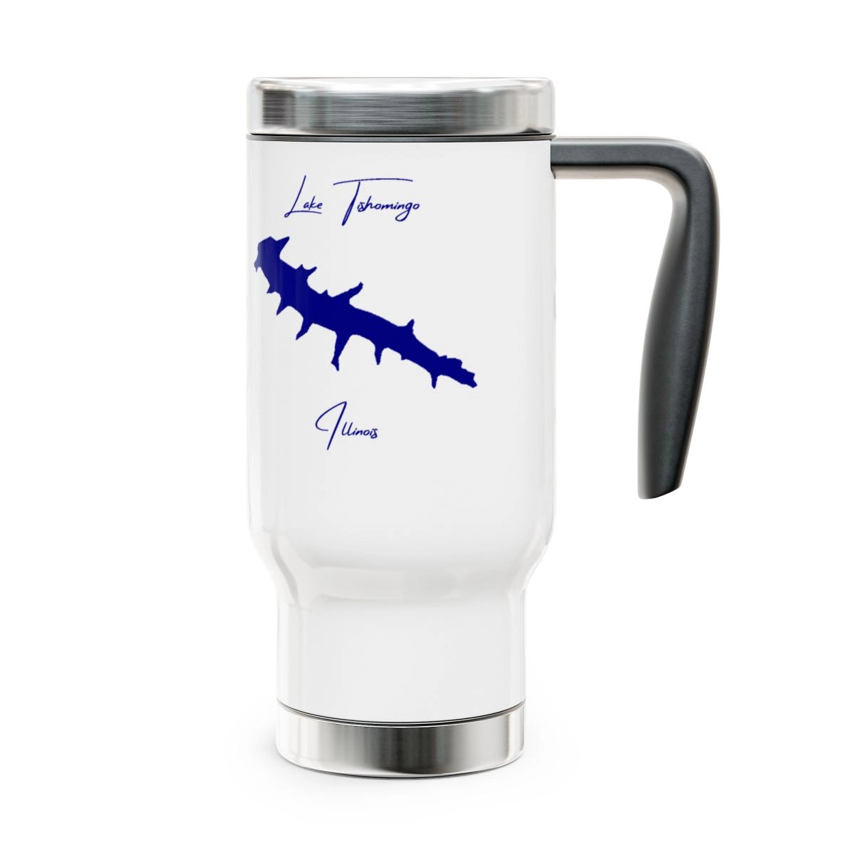 Illinois  Lake  Tishomingo  Travel  Mug  other  position  view  from  right  14oz.webp